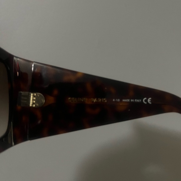 Celine - Tortoise shell brow sunglasses - Picture 5 of 6